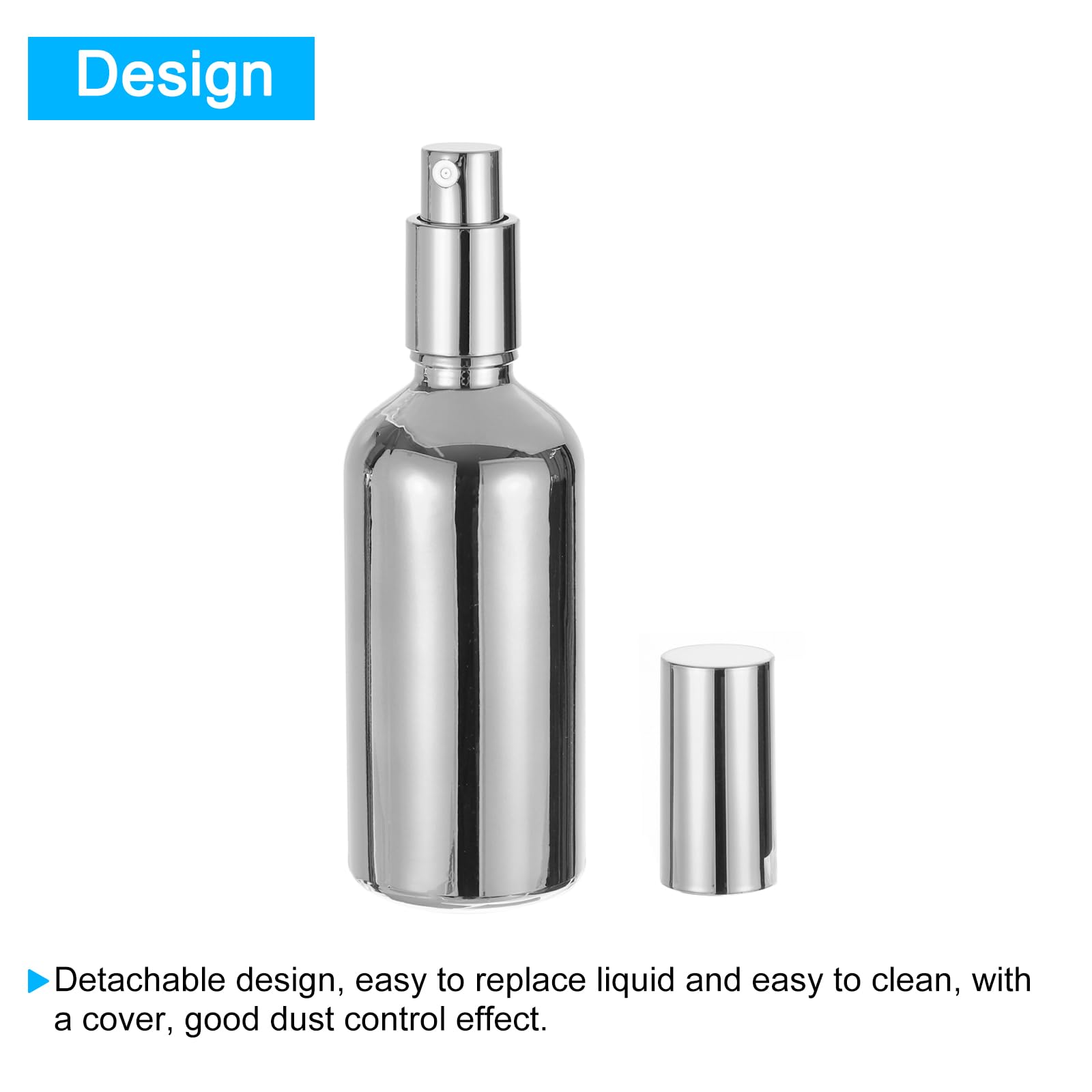 Foto 4 pulgar | Pulverizador Para Cócteles Uxcell, 2 Unidades, Vidrio, 100 Ml, Martini Bar Mister - Venta Internacional.
