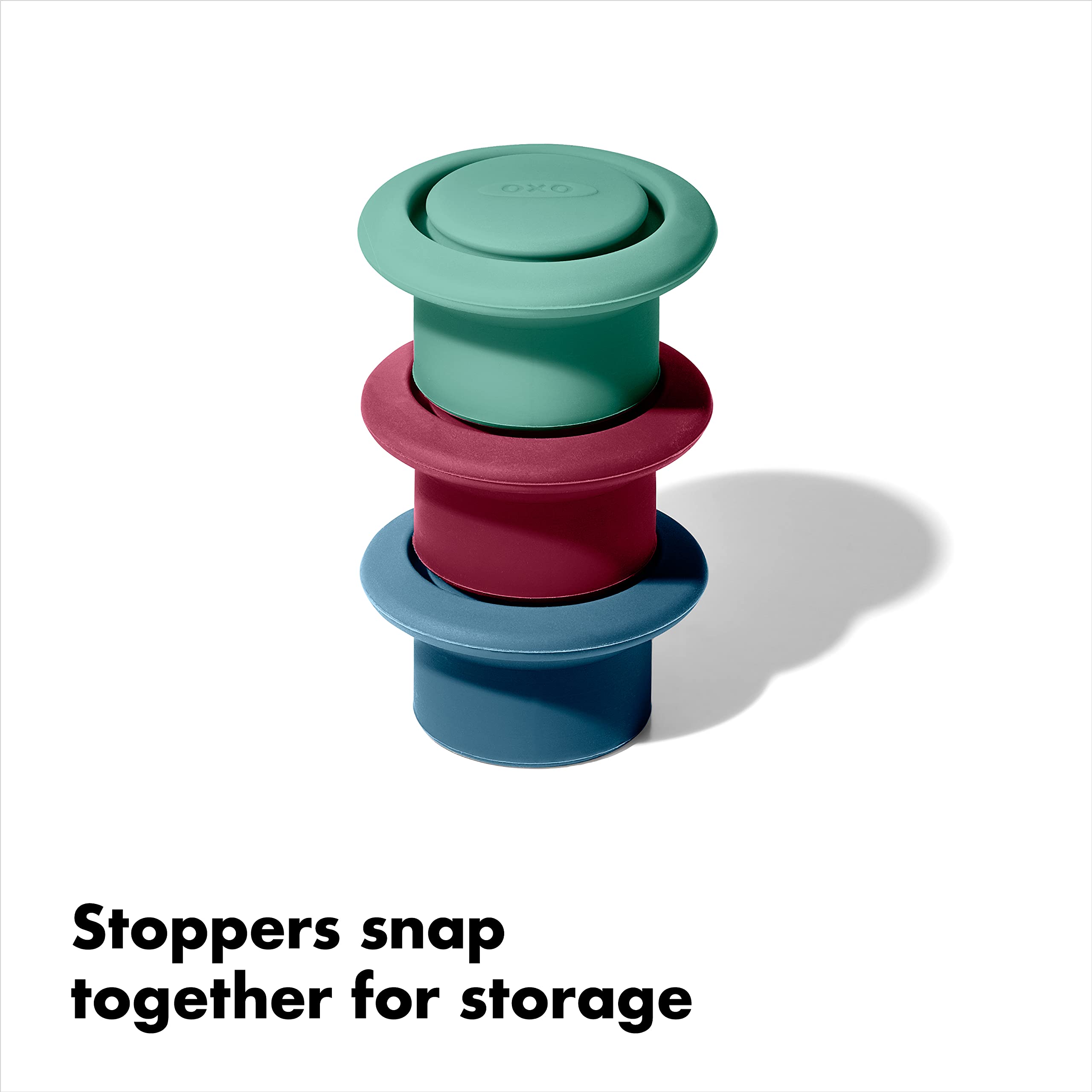 Foto 6 | Tapones De Silicona Para Vino Oxo Good Grips - Venta Internacional.