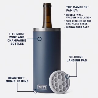 Foto 2 | Enfriador De Vino Yeti Rambler Big Wave Blue Para Botellas De Vino - Venta Internacional.