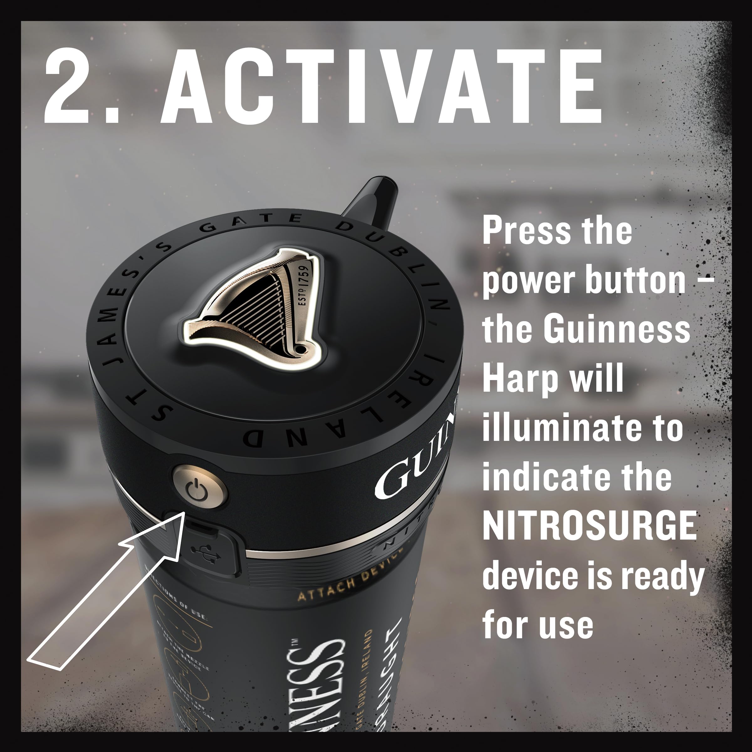 Foto 6 pulgar | Cerveza Nitrosurge Device Guinness Draght Stout - Venta Internacional.