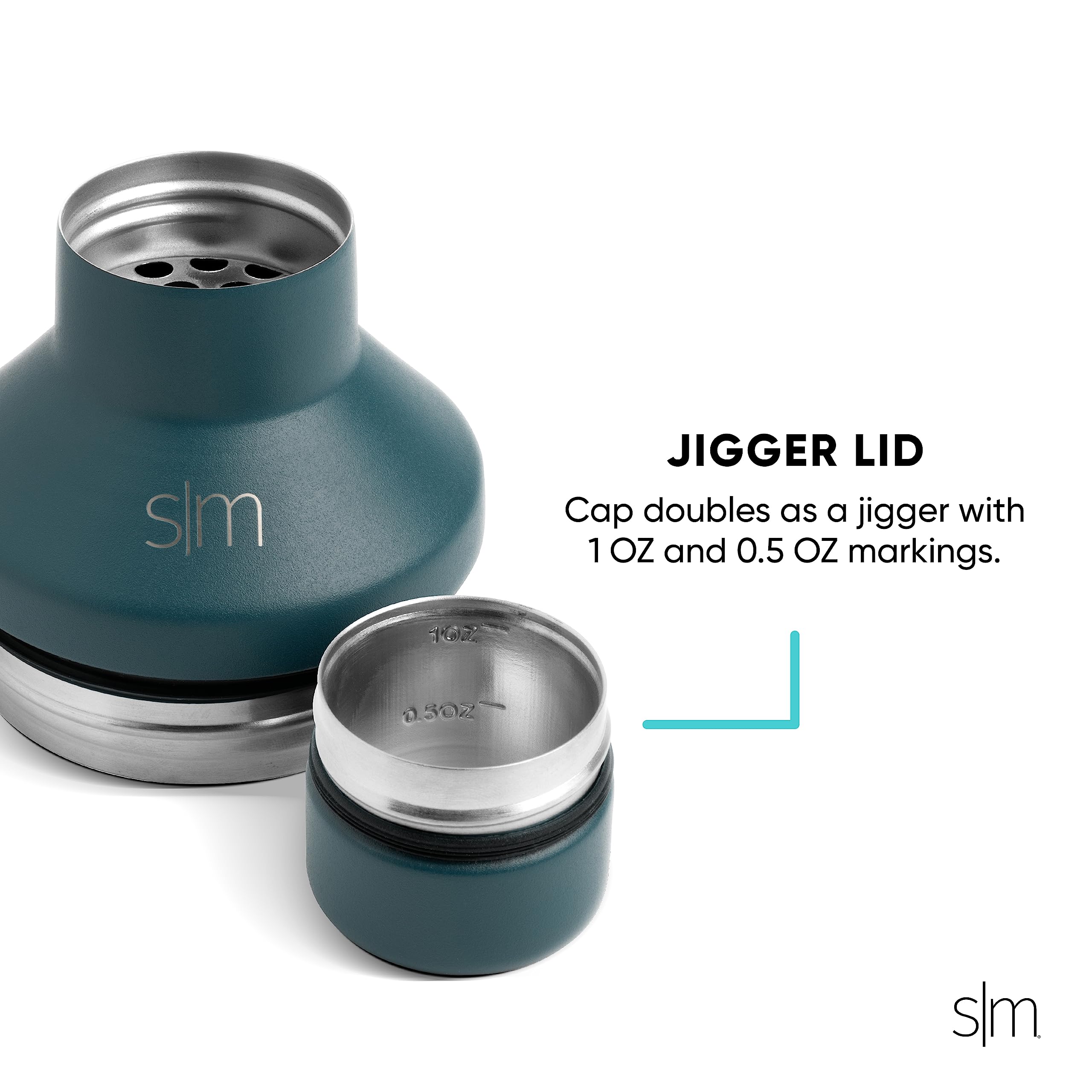Foto 3 | Set De Coctelera Simple Modern Boston De Acero Inoxidable, 600 Ml - Venta Internacional.