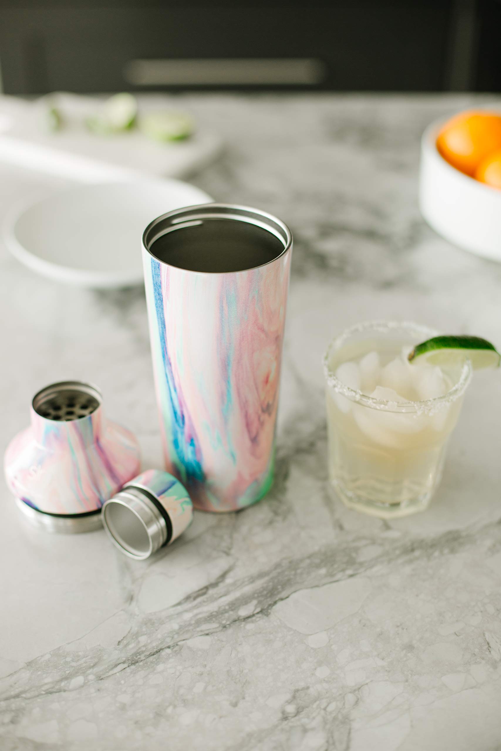 Foto 6 | Set De Coctelera Simple Modern Boston De Acero Inoxidable, 600 Ml - Venta Internacional.