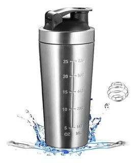 Foto 1 | Shaker Xtellar Botella Deportiva Coctelera Acero Inoxidable 750 Ml