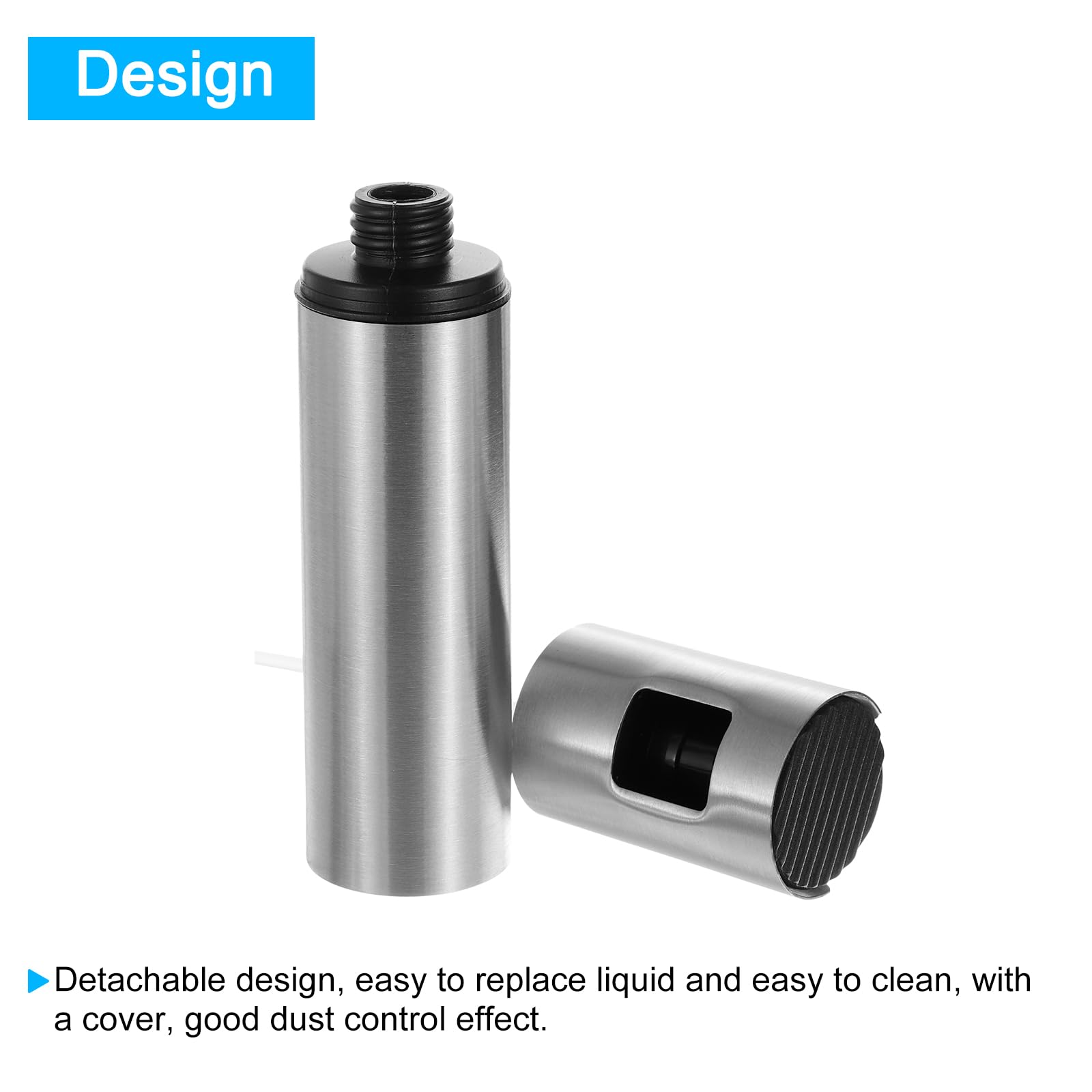 Foto 3 | Pulverizador De Cócteles Uxcell Martini Bar De Acero Inoxidable De 100 Ml - Venta Internacional.