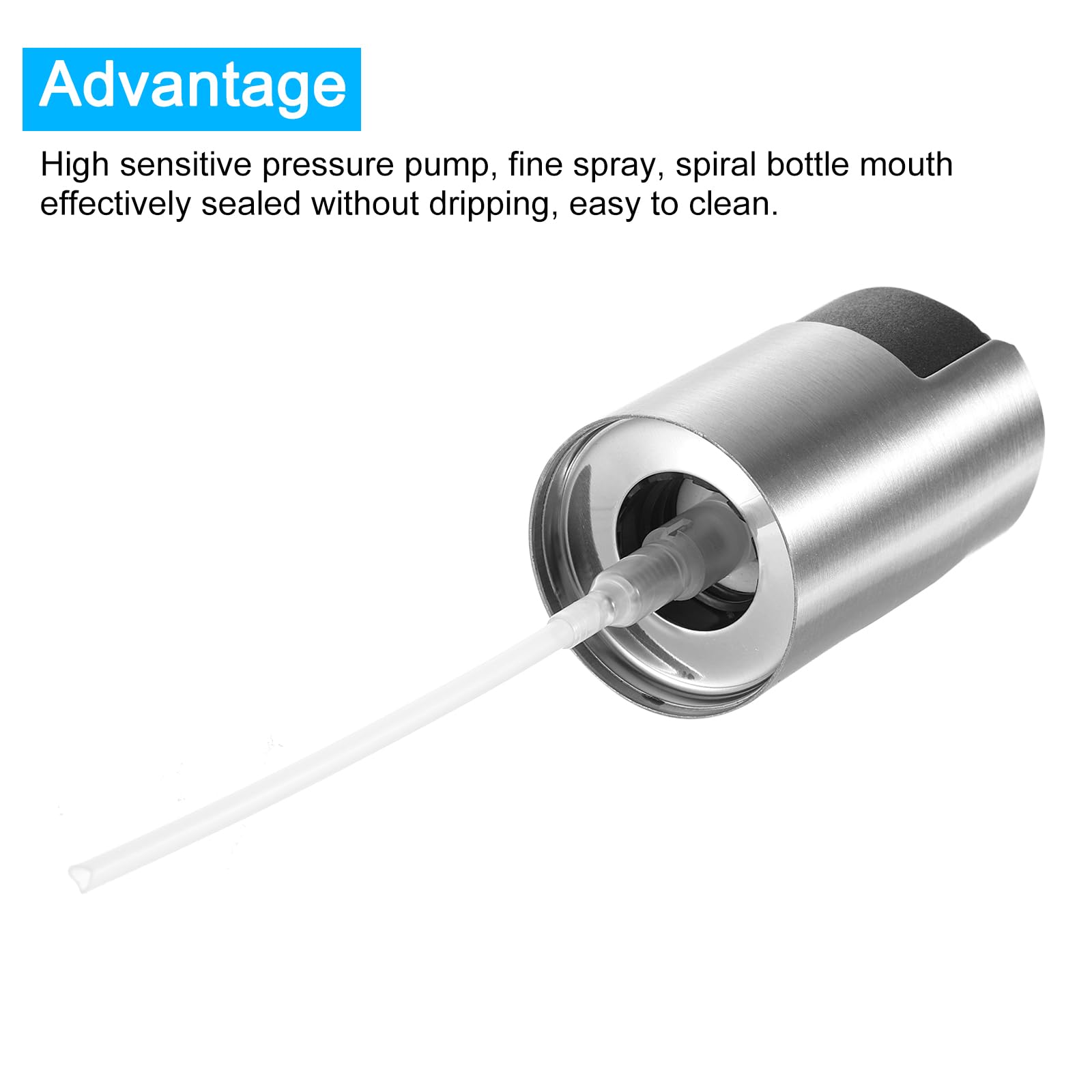 Foto 4 | Pulverizador De Cócteles Uxcell Martini Bar De Acero Inoxidable De 100 Ml - Venta Internacional.