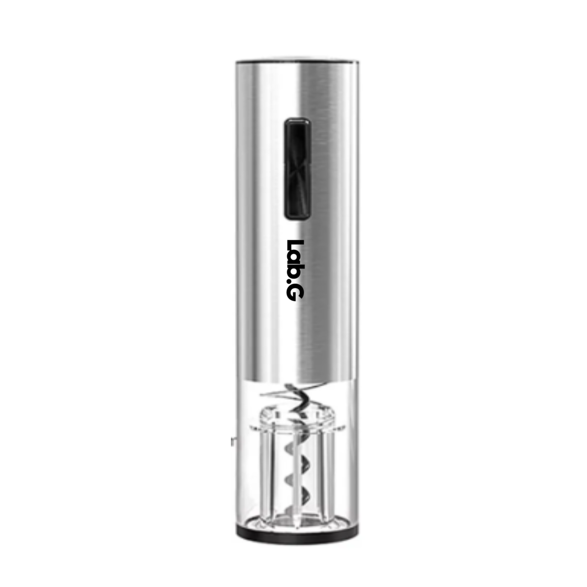 Foto 2 pulgar | Sacacorchos De Vino Eléctrico Recargable Usb 4 En 1 Acero Lab.g Plata