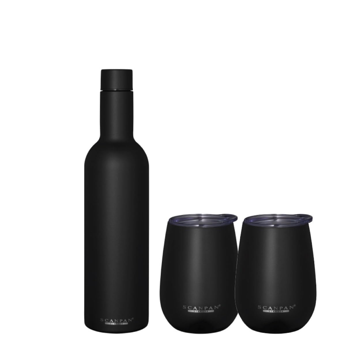 Foto 2 pulgar | Set De Regalo Para Vino Scanpan To Go Con Botella Al Vacío De 750 Ml Y 2 Vasos - Venta Internacional.
