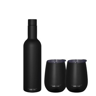 Foto 1 | Set De Regalo Para Vino Scanpan To Go Con Botella Al Vacío De 750 Ml Y 2 Vasos - Venta Internacional.
