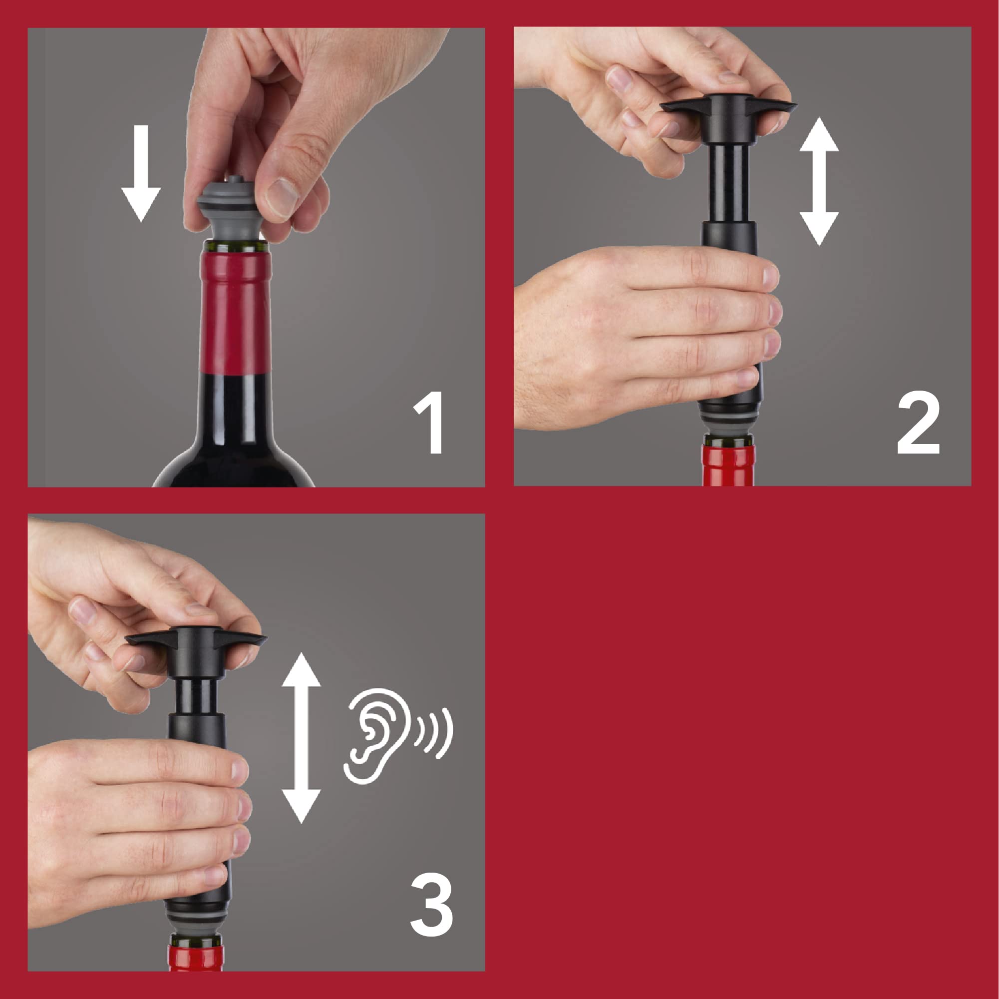 Foto 5 | Juego De 10 Tapones Para Aspiradora Wine Saver - Venta Internacional.