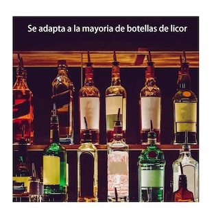 Foto 5 | 24 Piezas Dosificador De Botellas Unidades Acero Inoxidable Bar