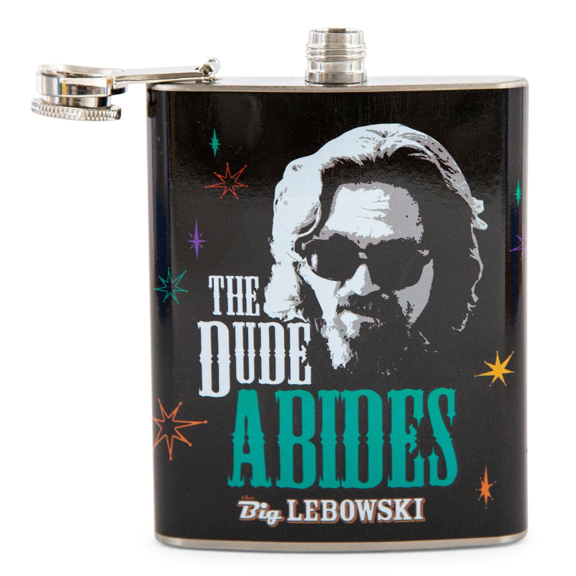 Foto 3 pulgar | Bidón Para Beber Silver Buffalo The Big Lebowski The Dude  200 Ml - Venta Internacional.