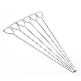 Foto 1 | Pinchos para Brochetas Press color Gris 30 cm 6 Piezas