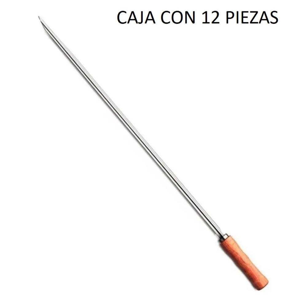 Foto 3 pulgar | Juego de 12 Espadas Pincho Brasileñas Delgadas de 85cm para Asado - Tramontina