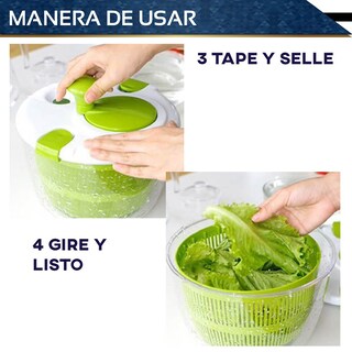Foto 5 | Centrifugadora para Ensalada Chic Fantasy de 5 l