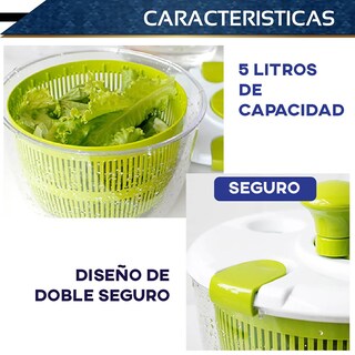 Foto 6 | Centrifugadora para Ensalada Chic Fantasy de 5 l