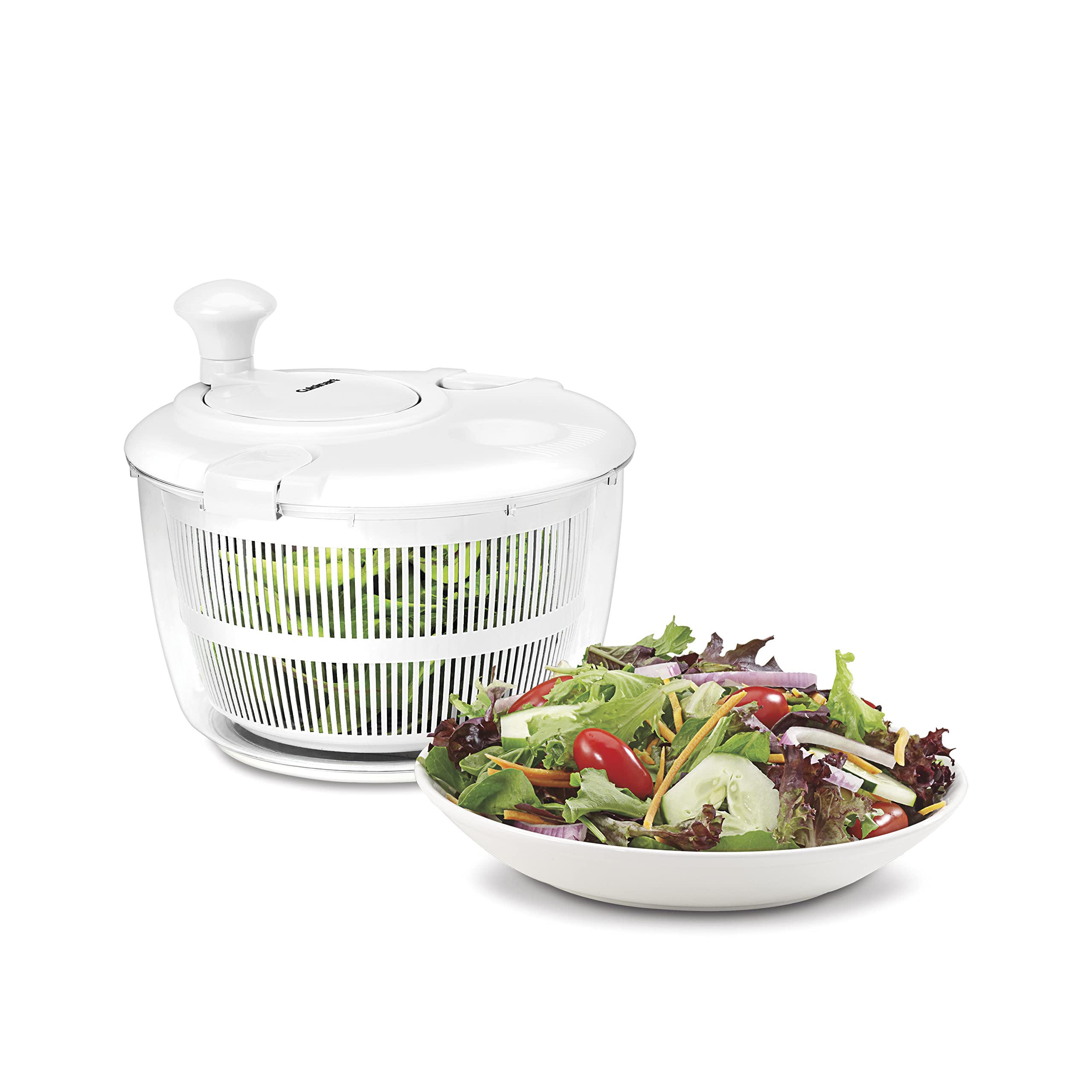 Foto 3 | Centrifugadora De Ensaladas Cuisinart Ctg-00-sasw De 5 Litros, Color Blanco/blanco - Venta Internacional.