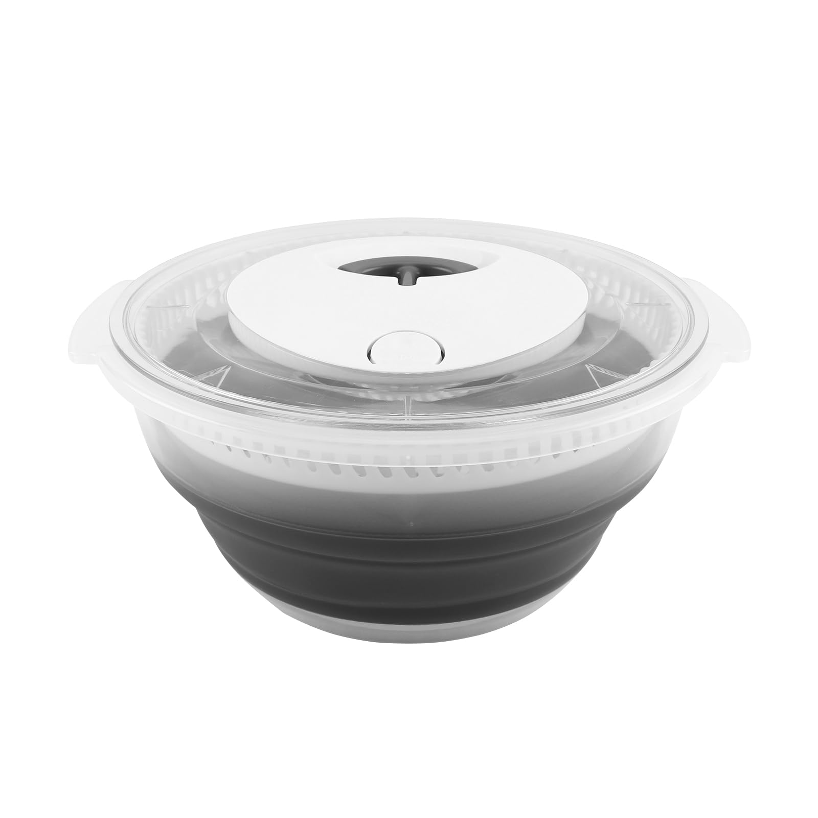 Foto 2 pulgar | Centrifugadora Para Ensaladas Cook With Color, Plegable, 4 L, Color Gris - Venta Internacional.