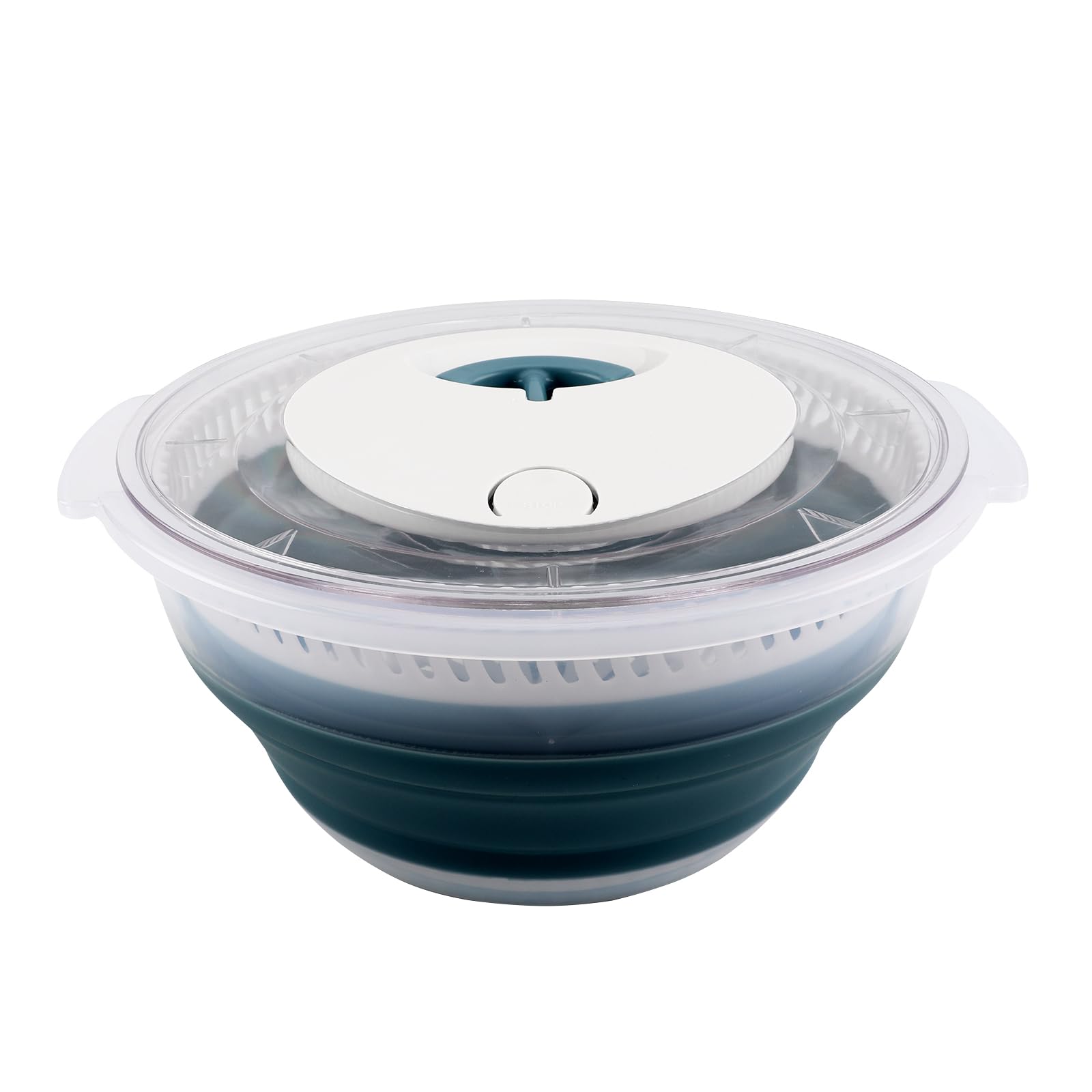 Centrifugadora Para Ensaladas Cook With Color, Plegable, 4 L, Color Azul - Venta Internacional. $1,082
