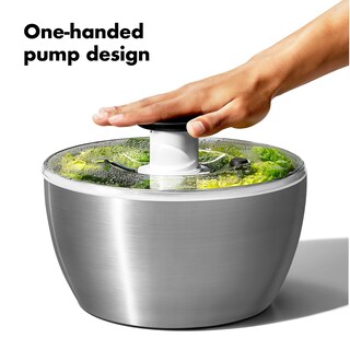 Foto 3 | Espinillo Para Ensaladas Oxo Good Grips, Acero Inoxidable, 6 L - Venta Internacional.