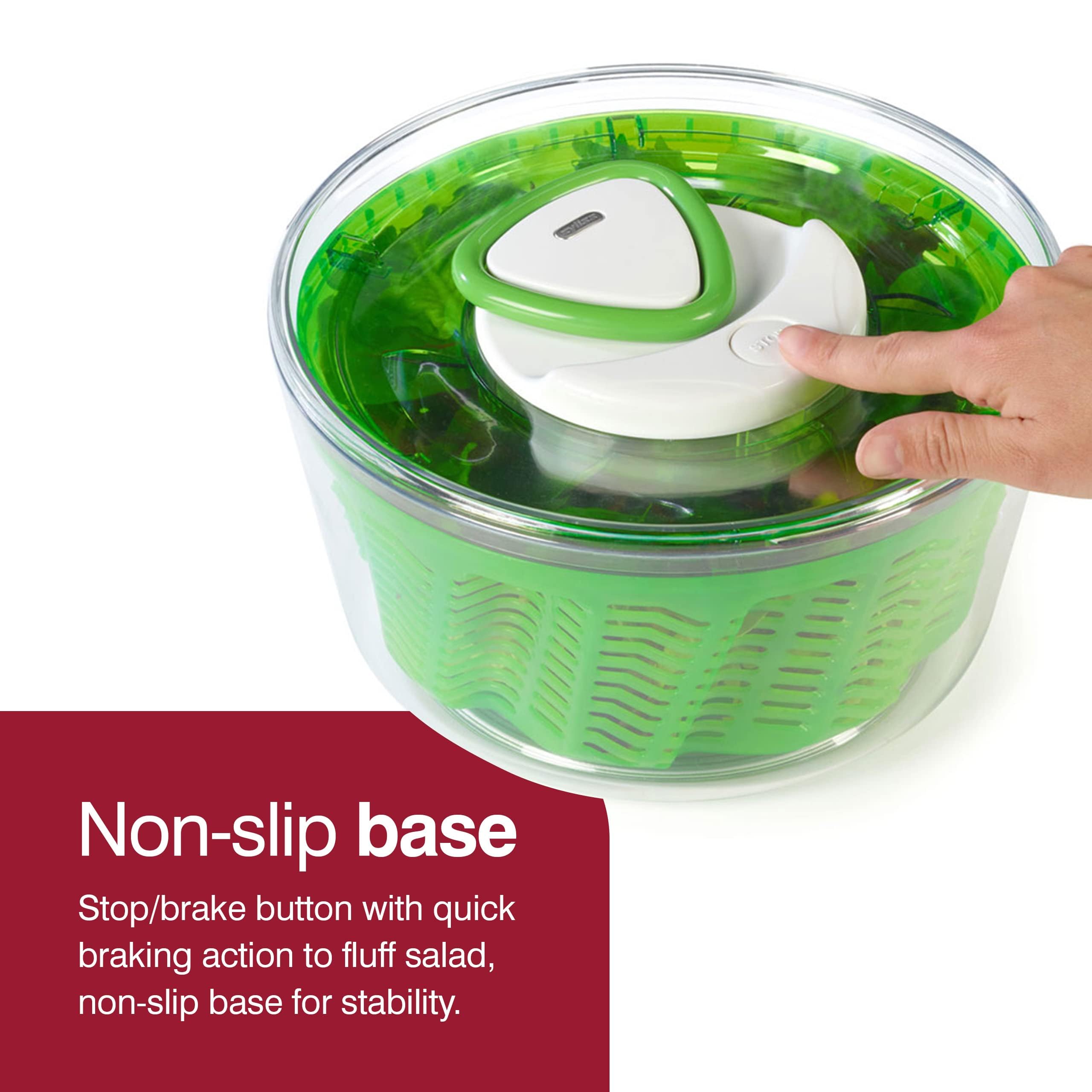 Foto 6 pulgar | Centrifugadora De Ensaladas Zyliss Easy Spin 2 Aquavent Large Green - Venta Internacional.