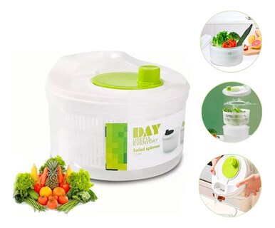 Foto 1 | Centrifugador Verduras Y Frutas Escurridor Secador Lechuga
