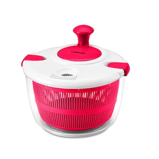Foto 1 | Centrifugadora De Ensaladas Cuisinart Ctg-00-sasr, 5 Litros, Lavar, Centrifugar Y Secar, Color Rojo - Venta Internacio