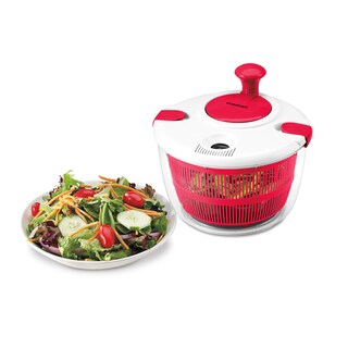 Foto 4 | Centrifugadora De Ensaladas Cuisinart Ctg-00-sasr, 5 Litros, Lavar, Centrifugar Y Secar, Color Rojo - Venta Internacio