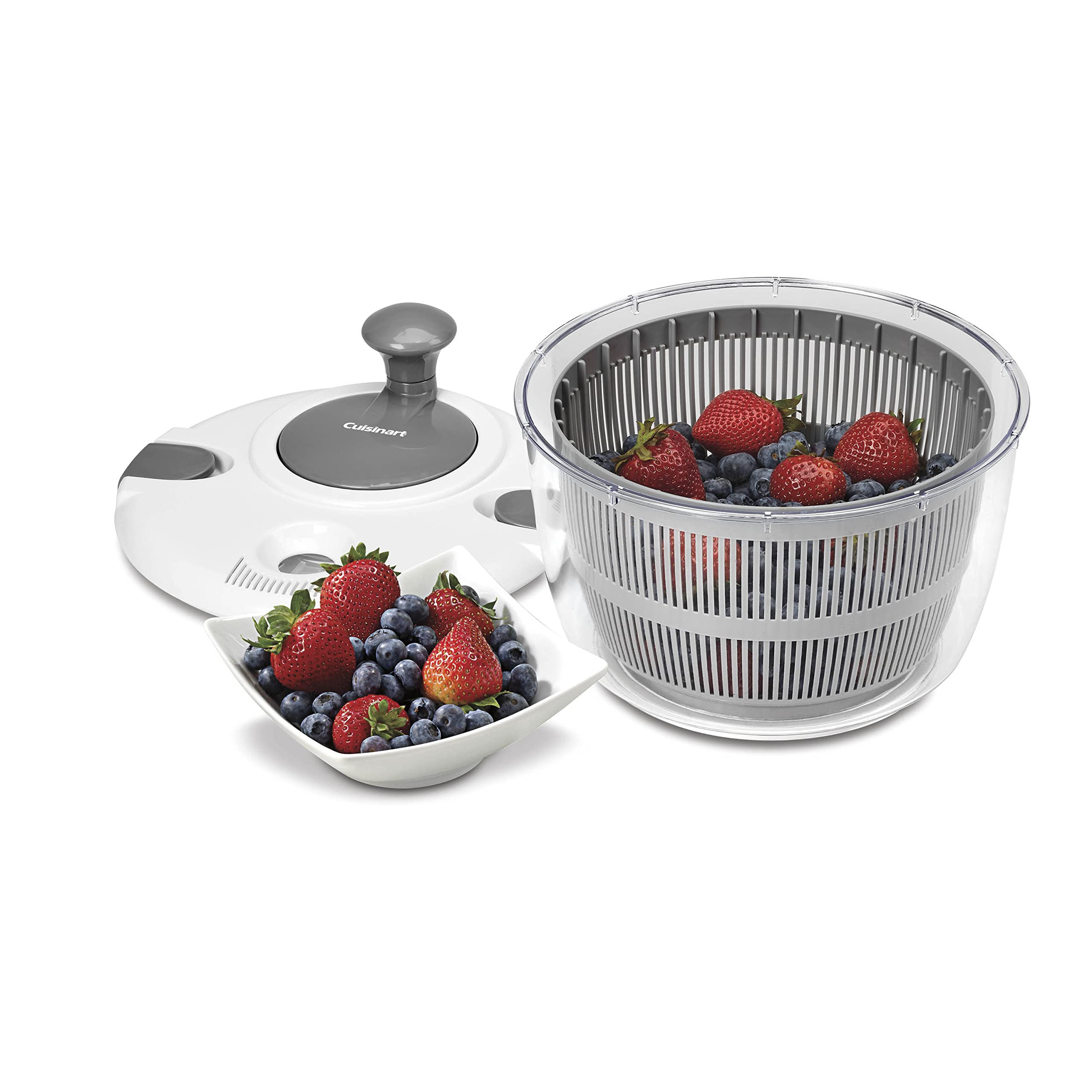 Foto 4 pulgar | Centrifugadora De Ensaladas Cuisinart Ctg-00-sasg De 5 Litros De Capacidad, Color Gris - Venta Internacional.