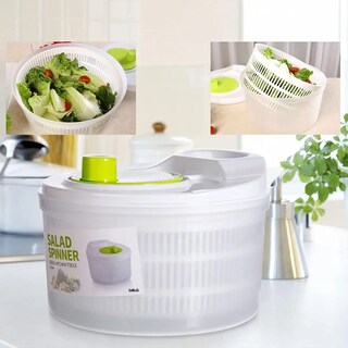 Foto 2 | Centrifugador De Verduras | Secador De Lechuga Para Cocina Lab.g Blanco Verde