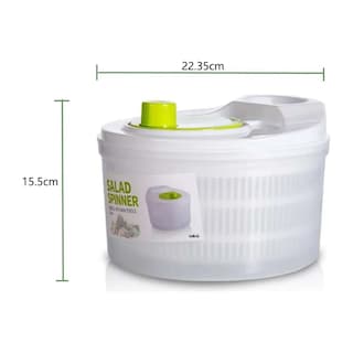 Foto 4 | Centrifugador De Verduras | Secador De Lechuga Para Cocina Lab.g Blanco Verde
