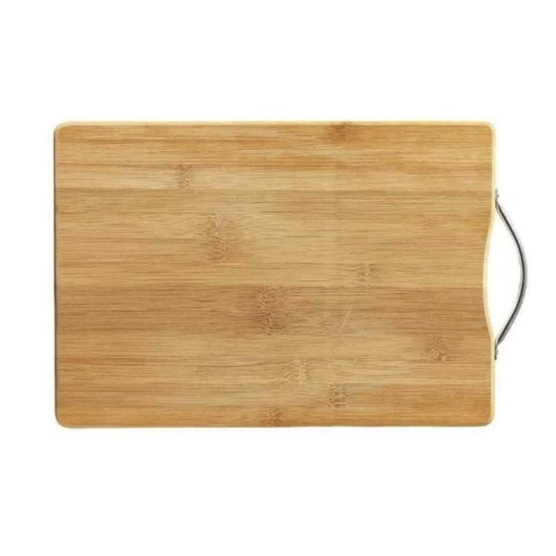 Tabla de Picar de Madera de 100% Bambú 34 x 24 cm Ad-02 Baum Brothers color Beige