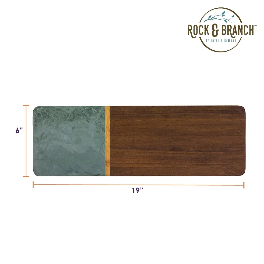 Foto 4 pulgar | Tabla Para Cortar Y Servir Slate And Acacia Totally Bamboo
