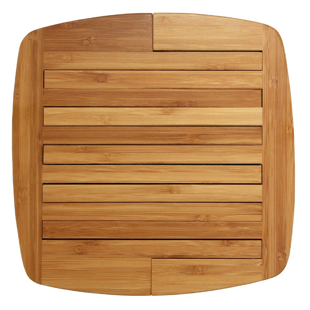 Foto 2 pulgar | Porta Caliente Totally Bamboo 206628 Expandible de Madera