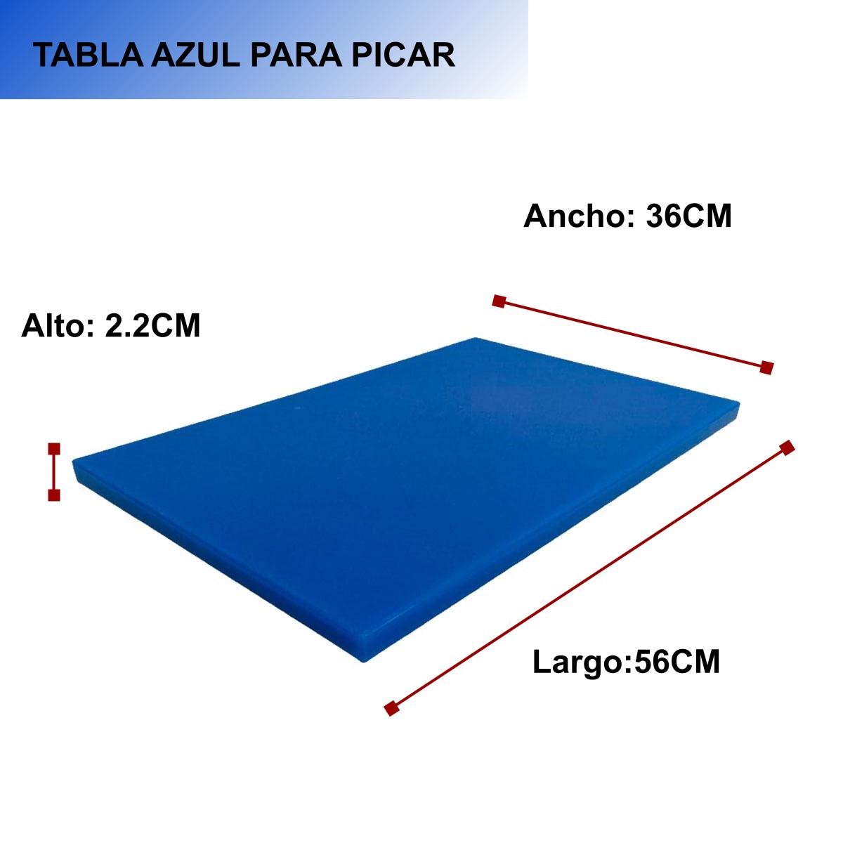 Foto 5 pulgar | Tabla para Picar Shorbull color Azul