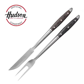 Foto 4 | Set Parrillero Hudson 2pz Trinche Y Cuchillo Parrilla Inox