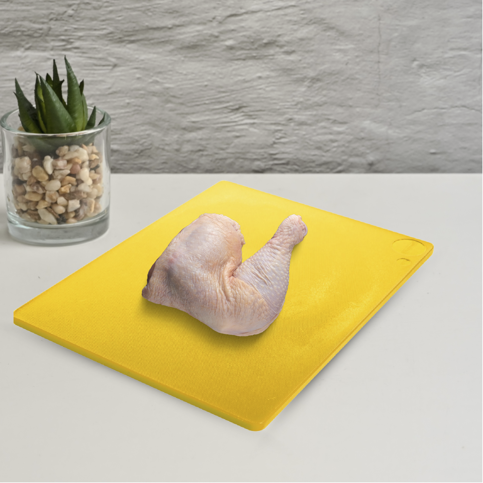Foto 2 | Tabla Para Cortar Caledonia Tapaco-12am Amarillo Certificación Nsf, Polipropileno Resistente, 30 X 45 Cm, Sin