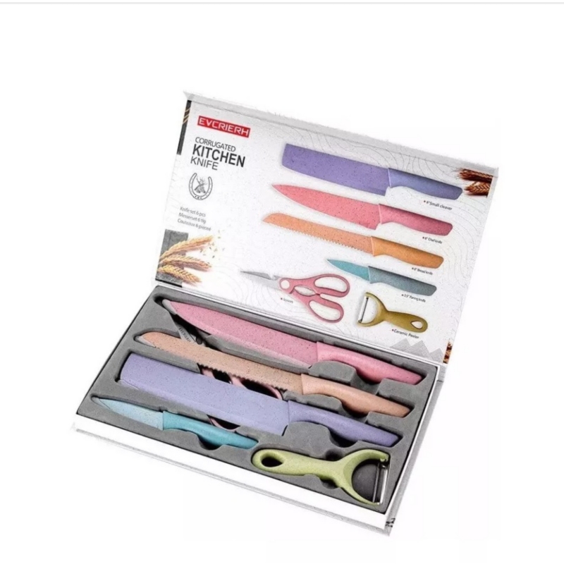 Foto 5 | Juego De Cuchillos Para Revestimiento Cerámico, 6 Piezas - Venta Internacional.