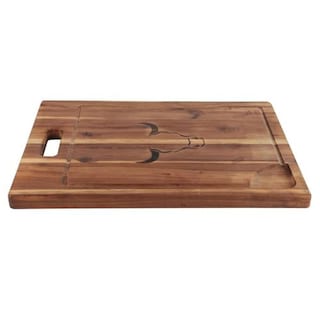Foto 2 | Tabla De Cortar Wayu Roast Grill Profesional De Madera De Acacia De 50 Cm - Venta Internacional.