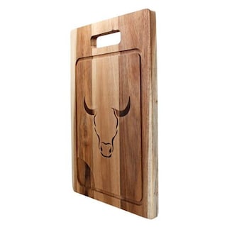 Foto 3 | Tabla De Cortar Wayu Roast Grill Profesional De Madera De Acacia De 50 Cm - Venta Internacional.
