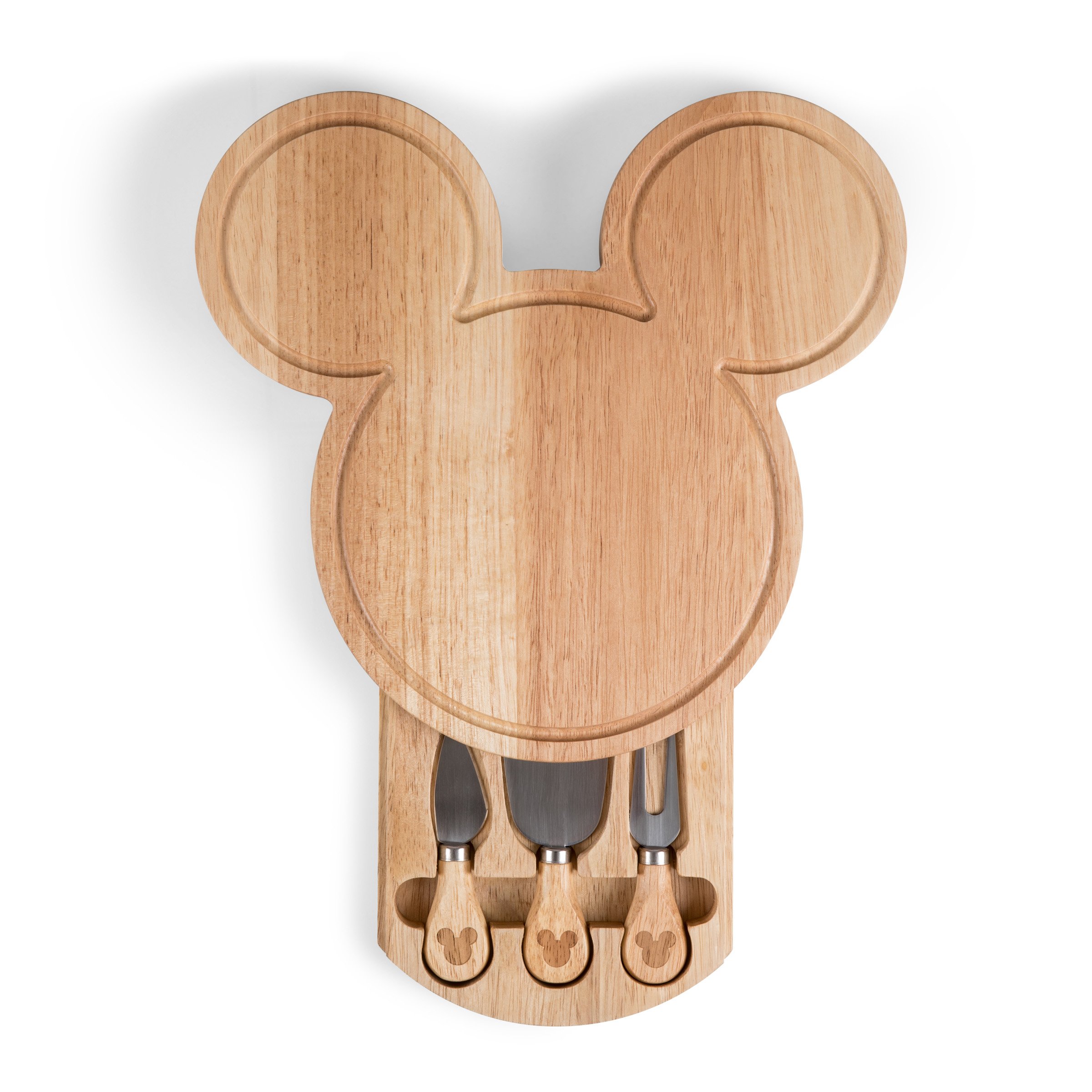Foto 3 pulgar | Set De Tablas Para Quesos Picnic Time Disney Con Forma De Cabeza De Mickey Mouse - Venta Internacional.
