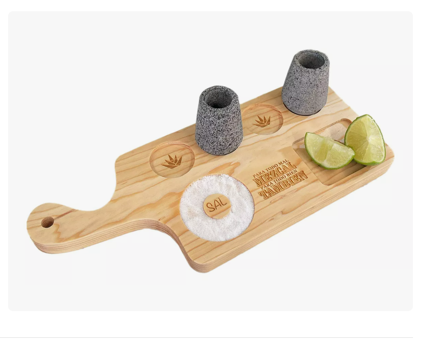 Foto 2 pulgar | Tabla Tequilera Mezcalera Con Mango Premium Madera Estufada Xtellar