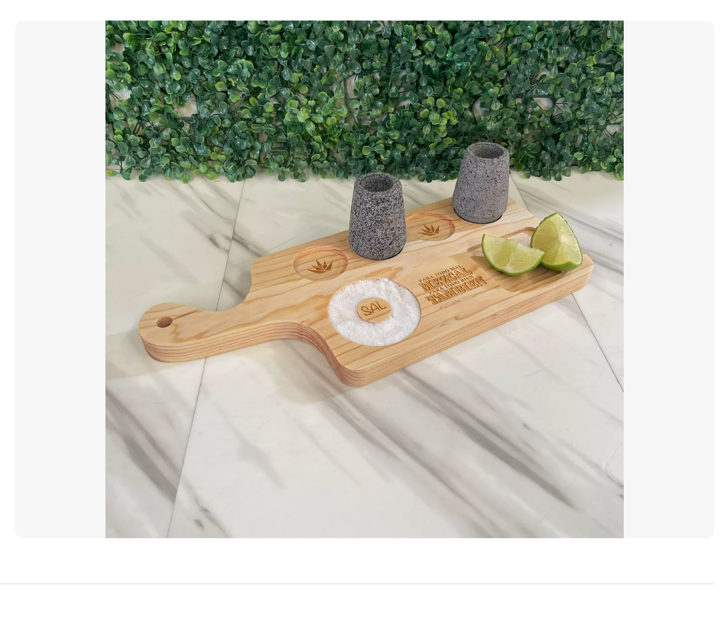 Foto 5 pulgar | Tabla Tequilera Mezcalera Con Mango Premium Madera Estufada Xtellar