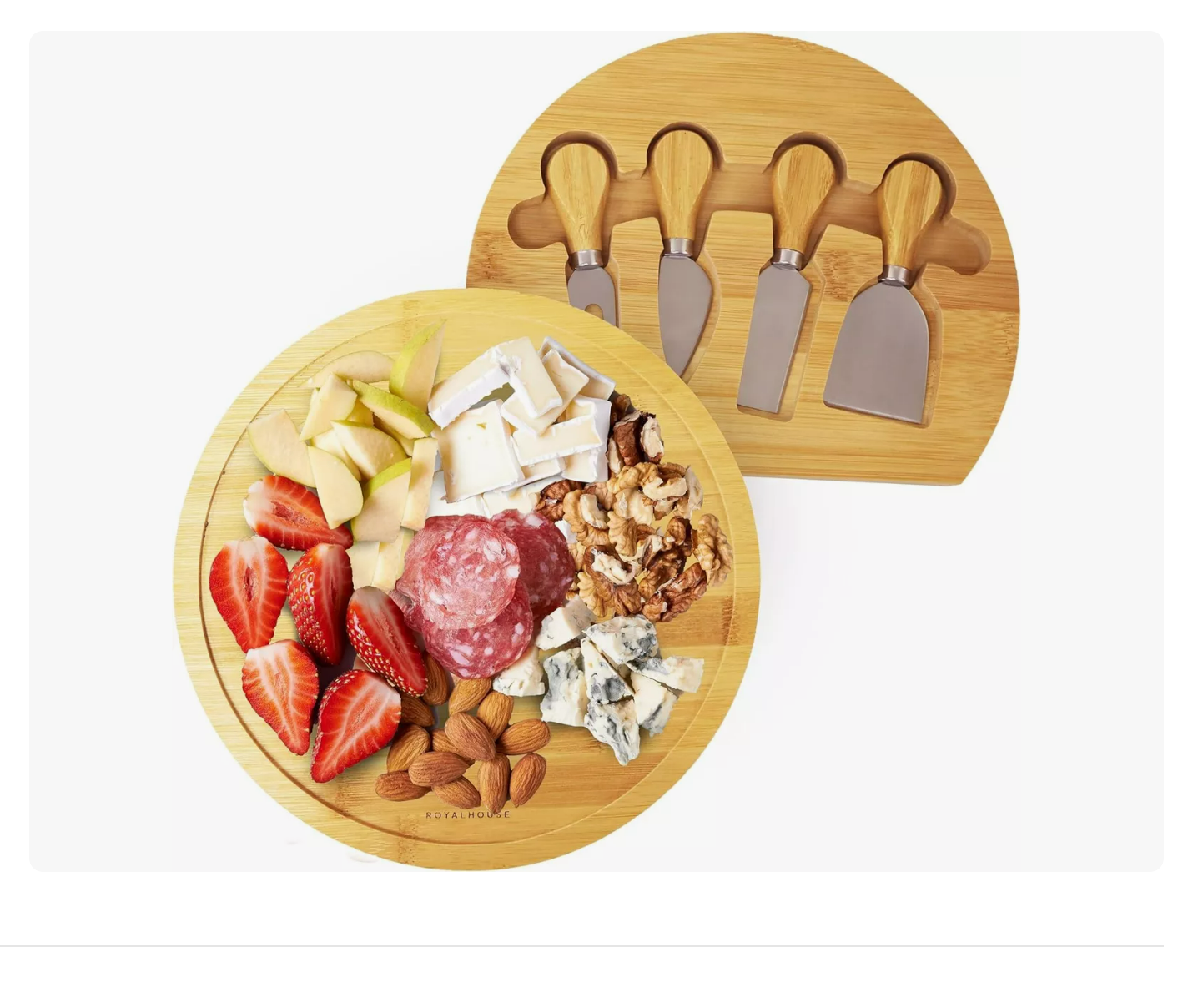 Tabla De Quesos Personalizada Grabado Madera Y Utensilios Xtellar
