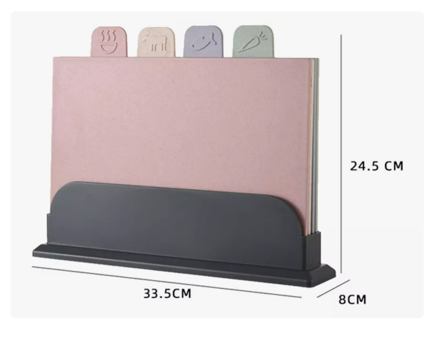 Foto 3 pulgar | Innovador Conjunto De 4piezas De Tabla De Cortar Xtellar