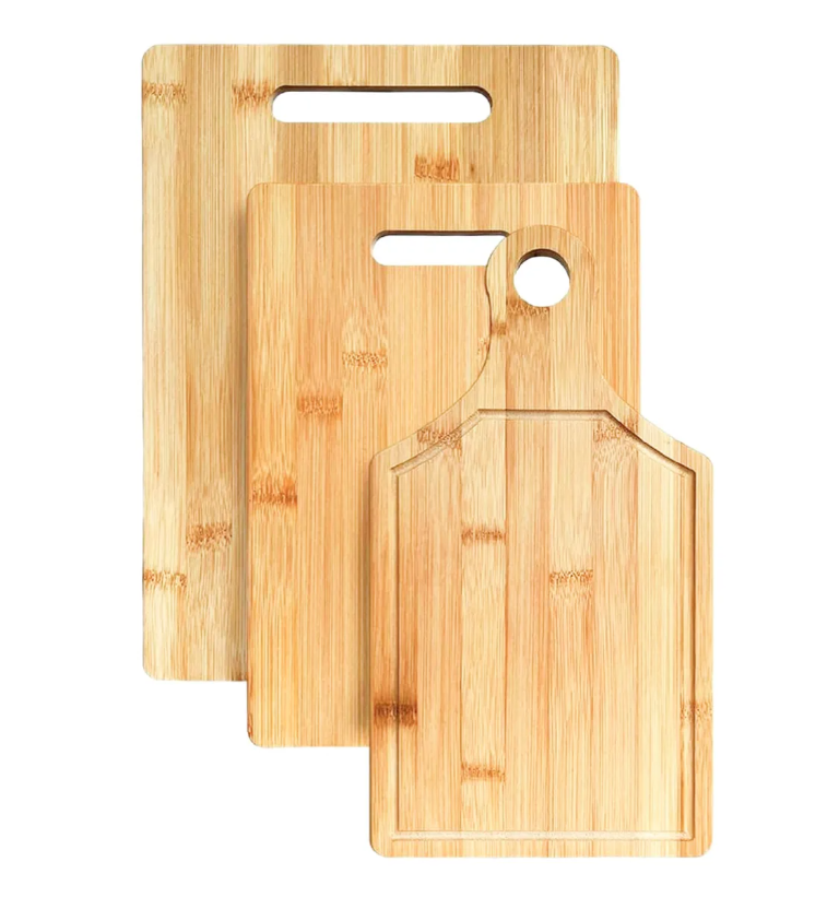 Tabla De Cocina Xtellar Para Picar De Bambu Natural Color Marrón