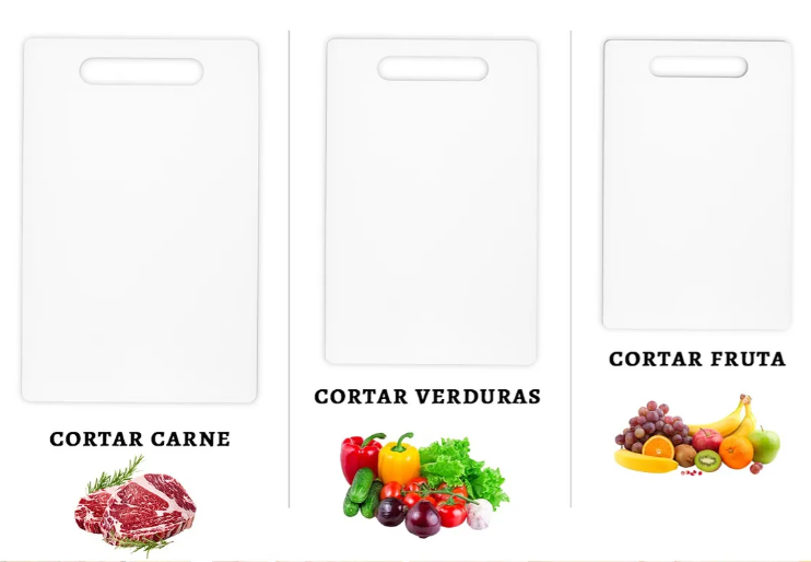 Foto 4 pulgar | Tablas De Picar Xtellar Cocina Blanco