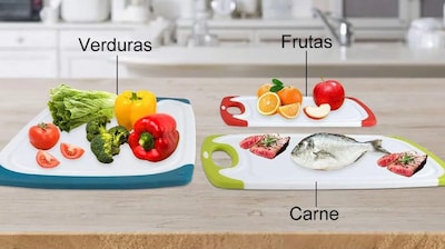 Foto 6 | Tablas Xtellar Para Picar Set 4 Piezas