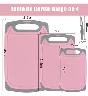 Foto 2 | Tablas Xtellar Set 3 Piezas Rosa