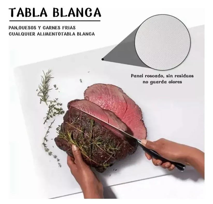 Foto 4 pulgar | Tabla De Cocina Xtellar Transpa