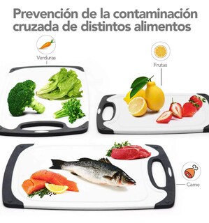 Foto 4 | Tablas Para Picar Xtellar Set 3 Piezas Negro